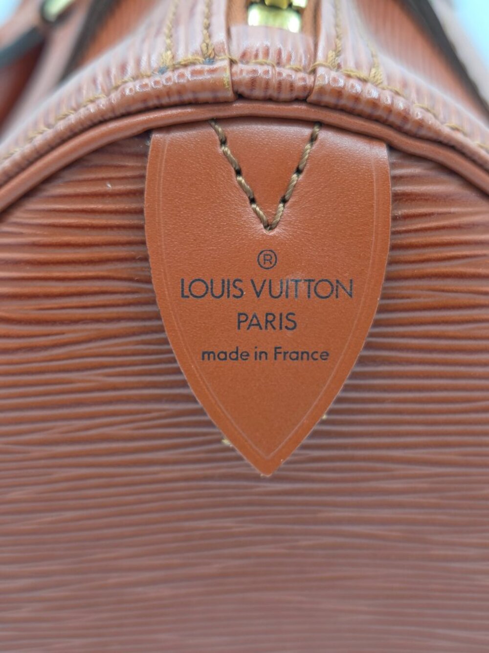 Louis Vuitton Speedy 30 – Epi Leather | Kenyan Fawn Brown | Vintage 1995 - Picture 3 of 12